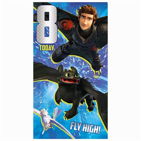 They can also be powered up without fusing due to the fact that that most of them are union. 8 Today How to Train your Dragon 8th Birthday Card (DG014) - Character Brands