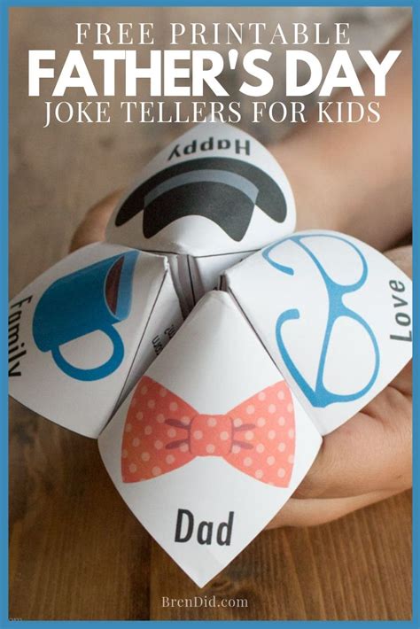 Fathers Day Jokes Joke Teller Craft Fathers Day Jokes Diy Fathers