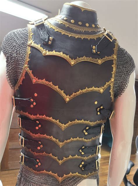 Buy Leather Armor Patterns And Templates Expert Designs Leather Armor