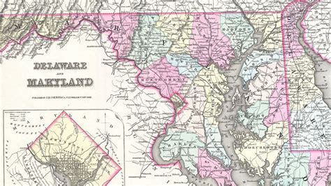 Maryland History And Cartograph 1855 Youtube