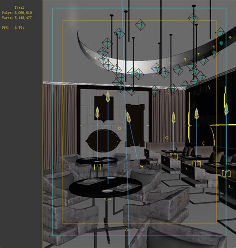 Artstation Luxury Large Hotel Restaurant 06 Resources