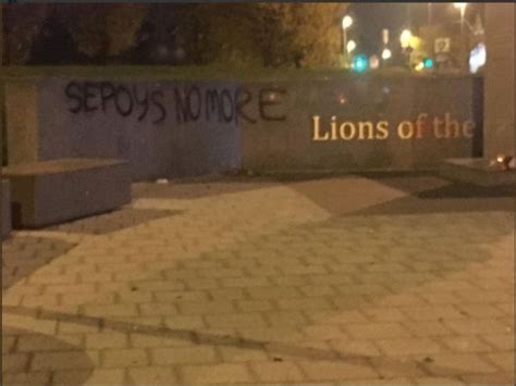 War Memorial That Was Inaugurated Last Week To Honour Sikh Soldiers In Uk Has Been Vandalised