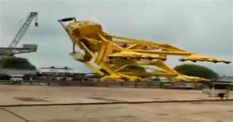11 Dead As Crane Collapses At Hindustan Shipyard In Visakhapatnam