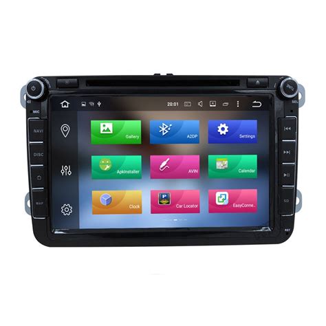 Player Multimedia Auto Podofo 2GB 32GB Carplay WiFi GPS Android