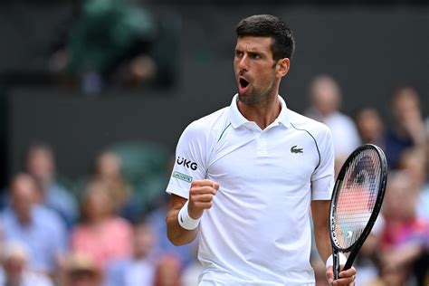 Two Wins From A Historic Wimbledon Title Novak Djokovics 2021 Has