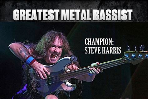 Iron Maidens Steve Harris Voted Greatest Metal Bassist