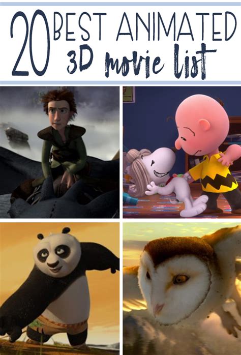 20 Best Animated 3d Movie List T This Grandma Is Fun