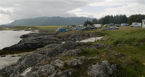 We have one of the most beautiful spots for. Around Scotland: WEST COAST WEEKEND - ARISAIG / silversands campsite