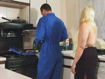 Blonde Milf Fucks The Help In The Kitchen From Hardcore Housewives Vol