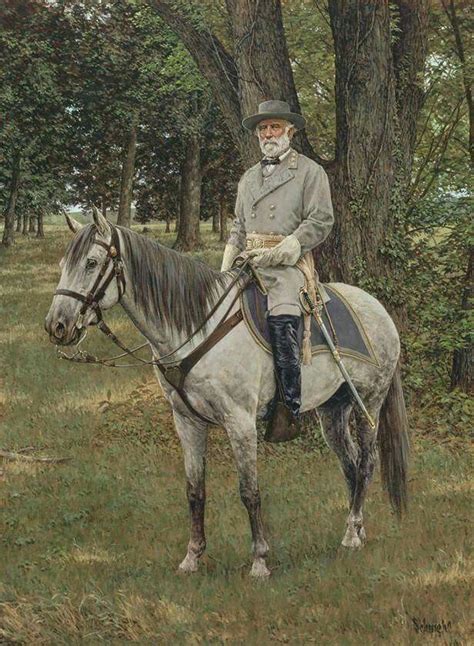 General Lee And His Horse Photo Like Painting Civil War Art Civil