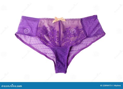 Feminine Violet Panties Stock Image Image Of Feminine 22896973