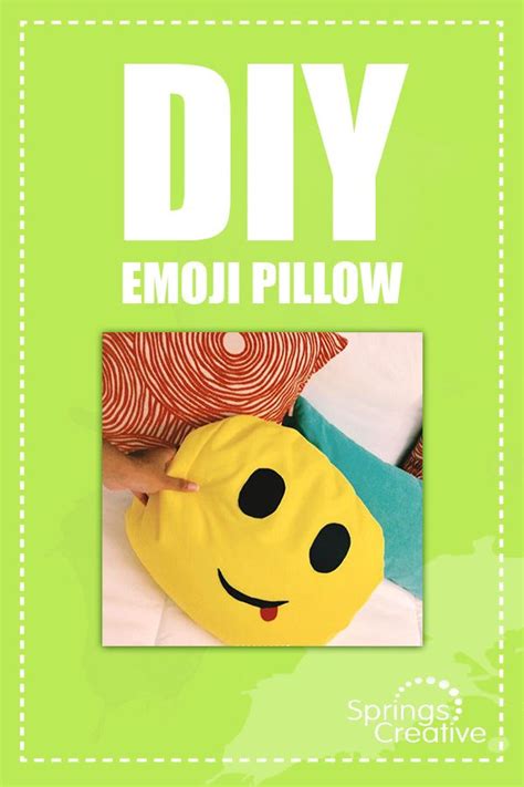 Diy Emoji Pillow Emoji Pillows World Emoji Day Creative