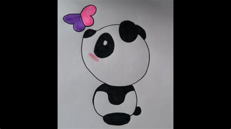 Dibujo Oso Panda Facil Dibujo Facil Youtube