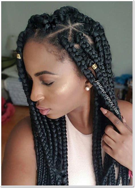 75 Of The Most Beautiful Jumbo Box Braids To Inspire Your