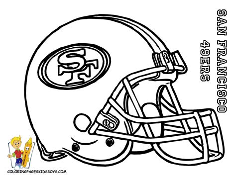 49er coloring pages for kids | Coloring pages | Pinterest | Coloring