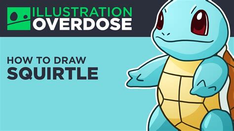 How To Draw Squirtle Pokemon No 7 Youtube