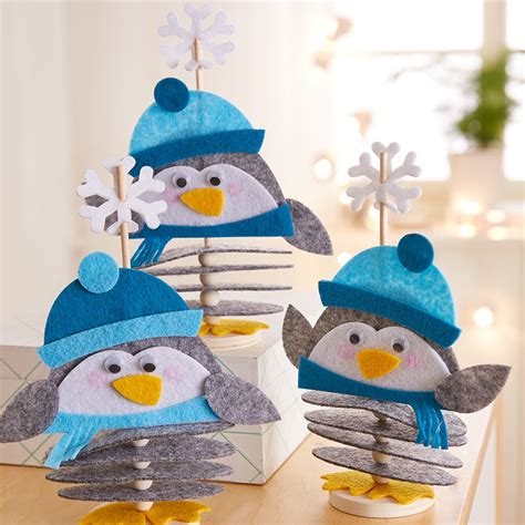 Sachenmacher Filzstecker Pinguine Jako O Basteln Mit Kindern Winter