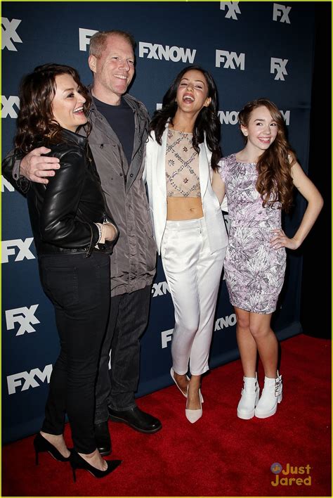 Full Sized Photo Of Liz Gillies Americans Cast Fx Upfront Party Pics 15