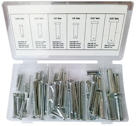 Clevis Pin Assortment 60pce Fastserve