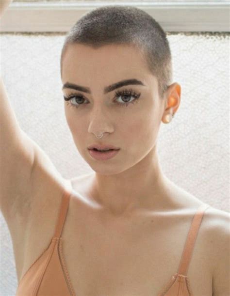 Pin By Lisa Sadighi On Hair Buzzed Hair Women Buzzed Hair Shaved