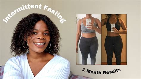 1 Month Intermittent Fasting 168 Results Youtube