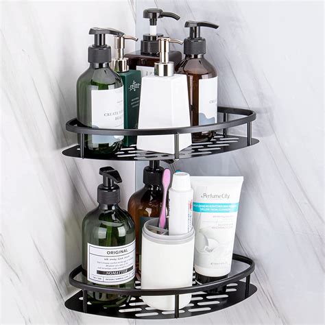 Buy 2 Pack Upgraded Corner Shower Caddy No Drilling Shower Caddy