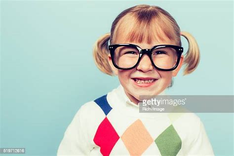 Girl Nerd Hairstyles Stock Photos And Pictures Getty Images