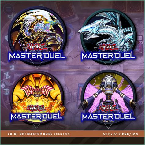 Yu Gi Oh Master Duel Icons By Brokennoah On Deviantart