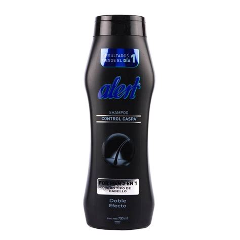 Shampoo Alert For Men 2 En 1 Control Caspa 700 Ml Walmart