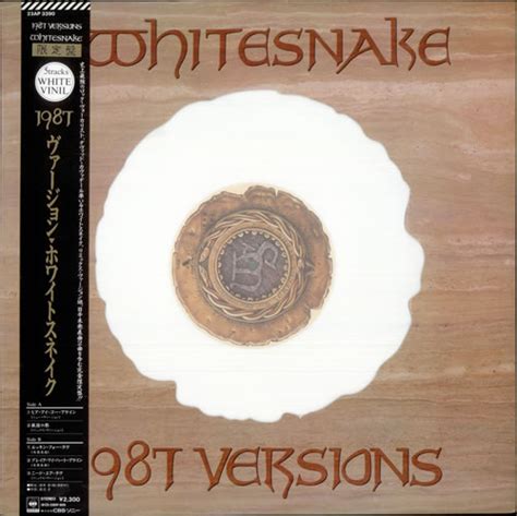 Whitesnake 1987 Versions Japanese Promo Vinyl Lp Album Lp Record 519470