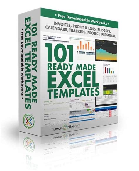 101 Free Excel Templates To Organize Your Life And Business The