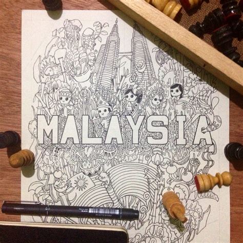 Unduh 76 Gambar Doodle Malaysia Hd Gambar
