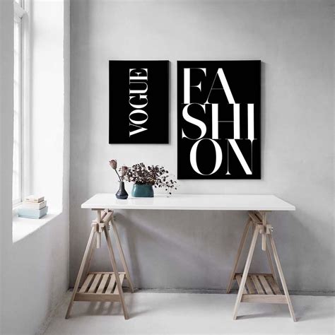 Black And White Quotes Poster Canvas Painting Fashion Nordic Wall Art