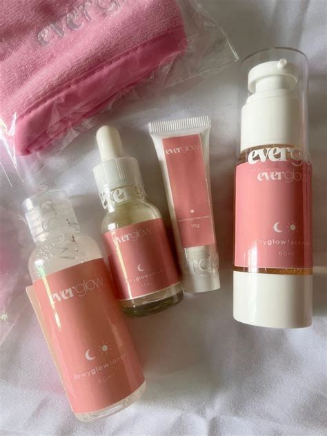 Everglow Skincare Set Beauty And Personal Care Face Face Care On Carousell