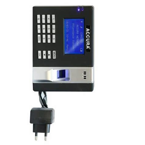 Fingerprint Recognition Accura Biometric Attendance Machine Sim Model