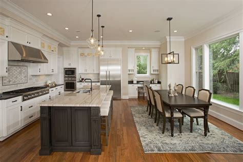 Kitchen Design For A New Construction Home In Mclean Va View Of The