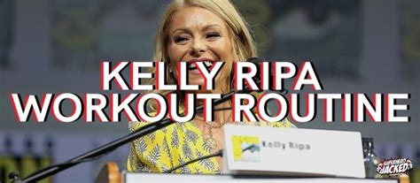 Kelly Ripa Workout Routine And Diet Plan Updated