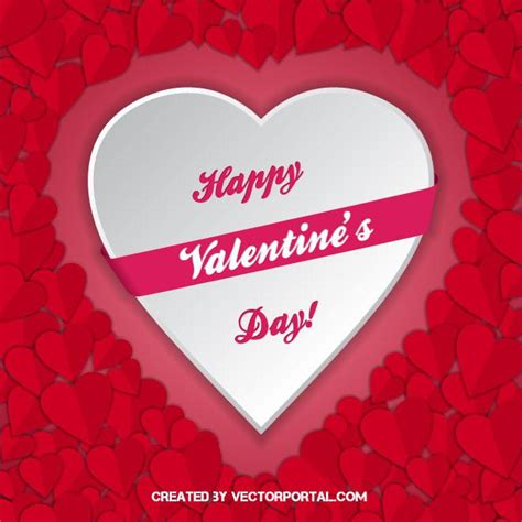 Happy Valentine Day Poster Royalty Free Stock Svg Vector And Clip Art