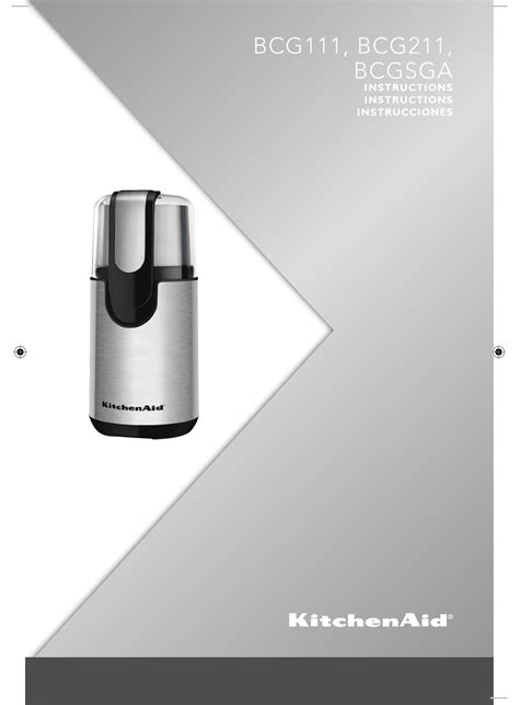 Maybe you would like to learn more about one of these? KITCHENAID BCGSGA INSTRUCTIONS MANUAL Pdf Download ...