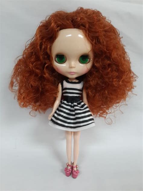 Curly Hair Plastic Doll Nude Blyth Dolls In Dolls From Toys And Hobbies