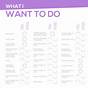 Yes No Maybe List Printable