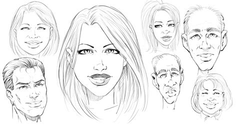 Comic Book Faces By Robert Marzullo By Robertmarzullo On Deviantart