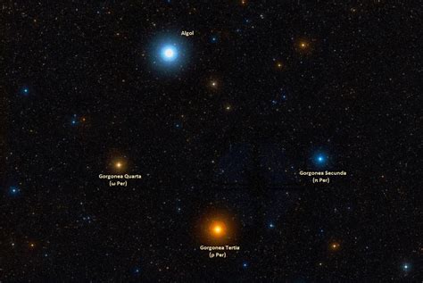 Algol Beta Persei Star System Facts Name Location Constellation