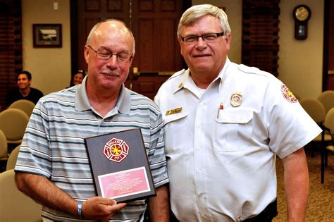 Retired Police Officer Honored For Saving Man Going Into Burning House