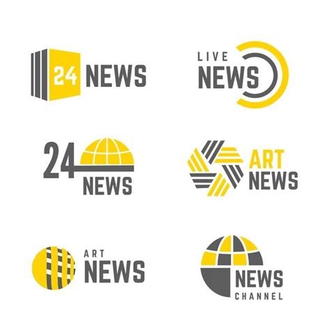 News Logo Collection Logo Set Colorful Logo Design Logo