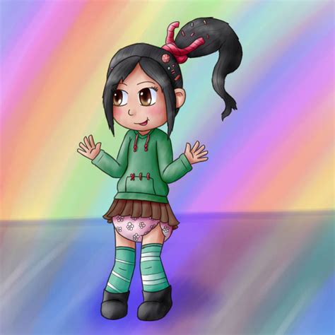 Vanellope Von Schweetz By Hira Dontell On Deviantart