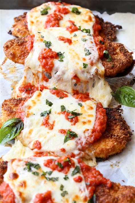 Made with melted provolone, arugula and a spicy chipotle mayonnaise. Jump to Recipe Print RecipeThe best Chicken Parmesan ...