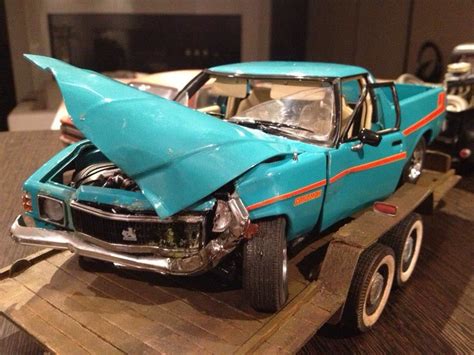 Holden Sandman Custom Wrecked With Patina Smashed N Crashed Ute 118