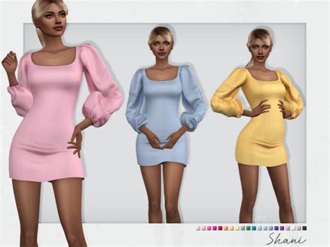 Shani Dress By Sifix At Tsr Sims 4 Updates