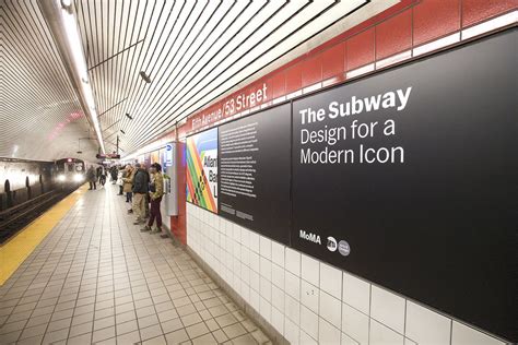 Mta And Moma Launch New Exhibit Celebrating Nycs Iconic Subway Signs